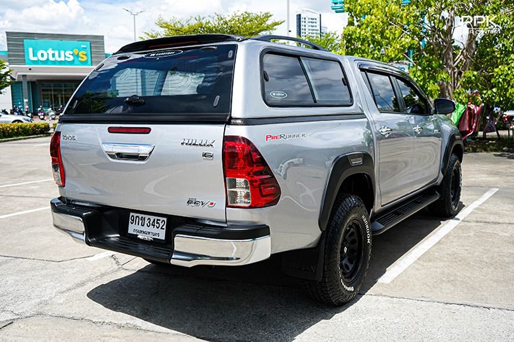 Toyota Hilux Revo 2019 2.4 E Prerunner Pickup ดีเซล ไม่ติดแก๊ส เกียร์อัตโนมัติ เทา รูปที่ 4