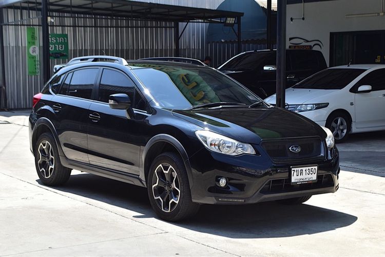 Subaru XV 2013 2.0 4WD Utility-car เบนซิน ไม่ติดแก๊ส เกียร์อัตโนมัติ ดำ รูปที่ 3