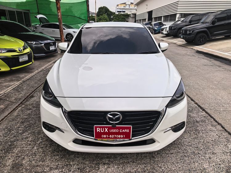 Mazda Mazda3 2018 2.0 S Sports Sedan เบนซิน ไม่ติดแก๊ส เกียร์อัตโนมัติ ขาว รูปที่ 3
