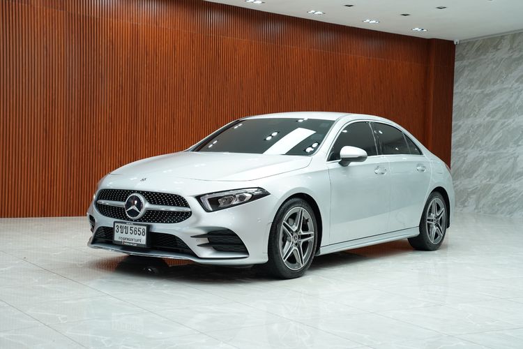 Mercedes-Benz A-Class 2022 A200 Sedan เบนซิน เกียร์อัตโนมัติ บรอนซ์เงิน รูปที่ 3