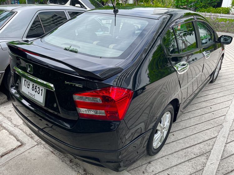 Honda City 2012 1.5 S i-VTEC Sedan เบนซิน ไม่ติดแก๊ส เกียร์ธรรมดา ดำ รูปที่ 3