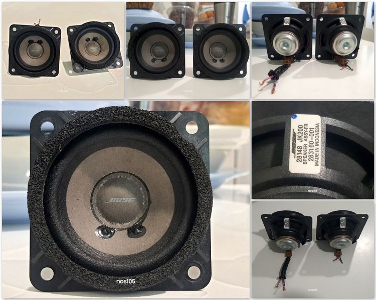 ลำโพง Bose ในรถซีดานหรู Nissan Fuga KY51 ขนาด 2.75 นิ้ว SPR BOSE โบส