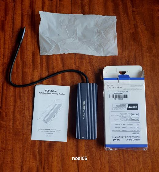 ACASIS 8-in-1 USB C Docking Station (DS-0801)