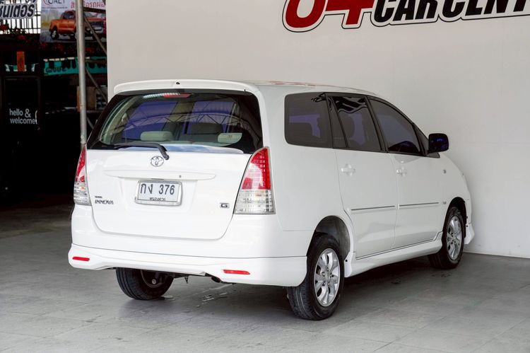Toyota Innova 2011 2.0 G Exclusive Utility-car เบนซิน ไม่ติดแก๊ส เกียร์อัตโนมัติ ขาว รูปที่ 4