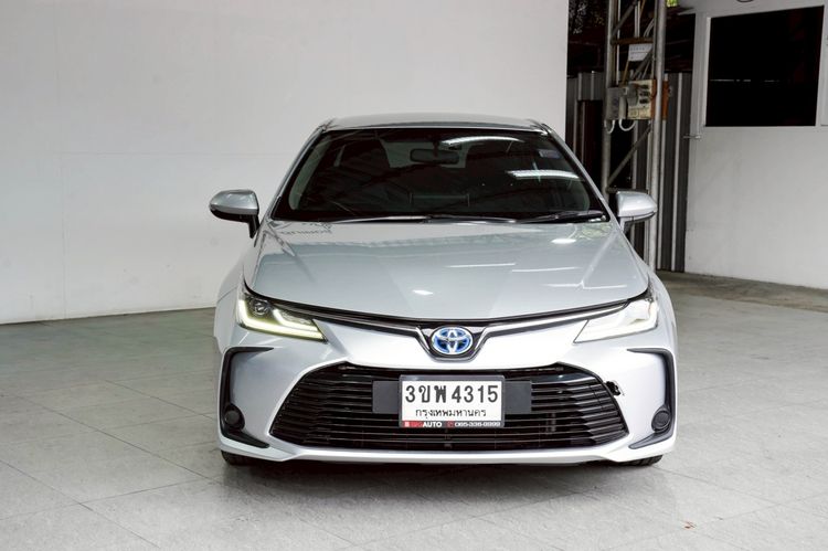 Toyota Altis 2022 1.8 Hybrid Premium Safety Sedan ไฮบริด ไม่ติดแก๊ส เกียร์อัตโนมัติ เทา รูปที่ 3
