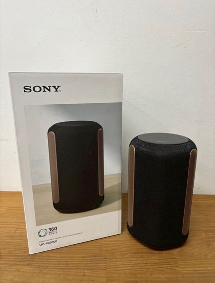 🔥Sony SRS-RA3000 ลำโพงบลูทูธสภาพโดยรวมยังดีมากวัสดุดีแข็งแรงน่าใช้แนะนำเลยค่ะ เสียงดีมากๆ 