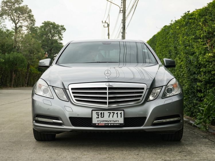 Mercedes-Benz E-Class 2012 E200 Sedan เบนซิน NGV เกียร์อัตโนมัติ เทา รูปที่ 2