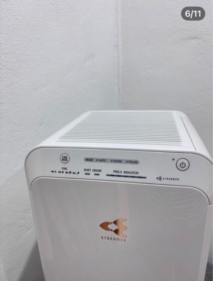 🔥 DAIKIN MC40UVM6  เครื่องฟอกอากาศขนาด 31 ตารางสภาพโดยรวมยังดีมากค่ะใช้งานดีมากรุ่นนี้แนะนำเลย ยังใช้งานได้ปกติค่ะ รูปที่ 6