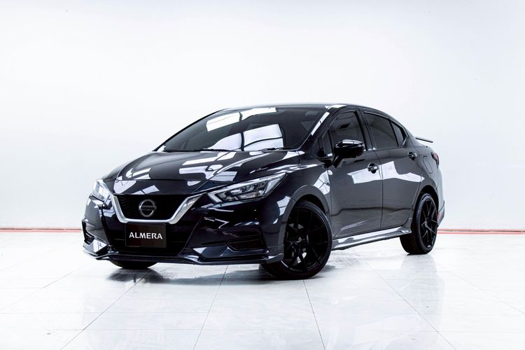 รถ Nissan Almera 1.0 V สี ดำ