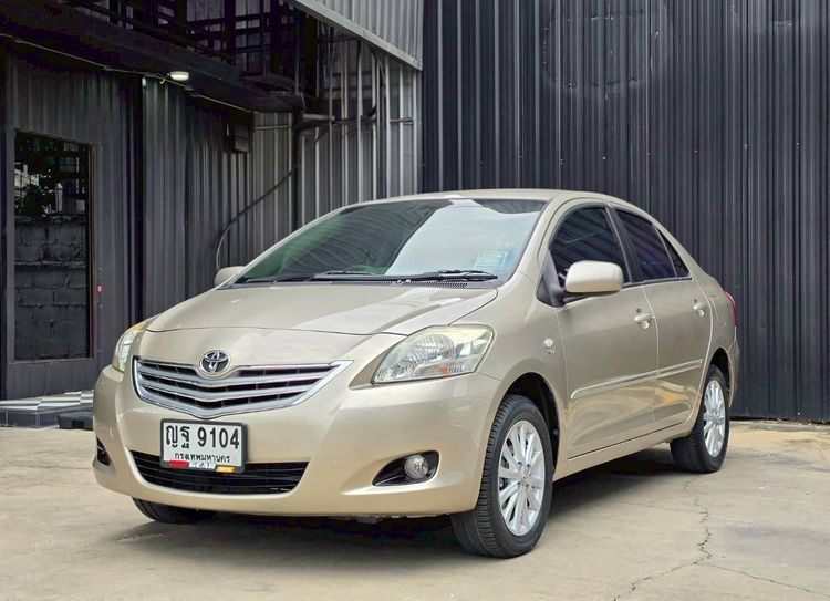 Toyota Vios 2011 1.5 E Sedan เบนซิน ไม่ติดแก๊ส เกียร์อัตโนมัติ บรอนซ์ทอง รูปที่ 3