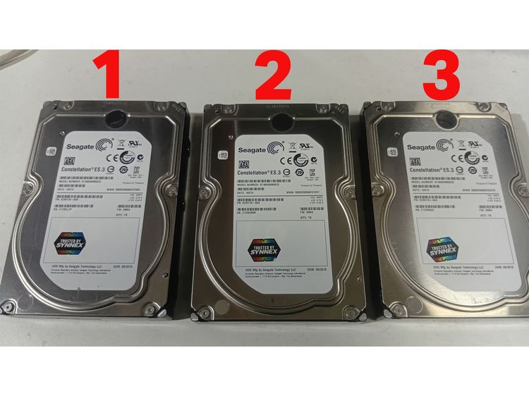 ที่เก็บข้อมูลและเมมโมรี่การ์ด ขาย HDD 3.5 Seagate Constellation ES.3 ความจุ 4TB ตัวท็อประดับ Enterprise ถึก ทน สแกนเขียวใส ไร้แบด
