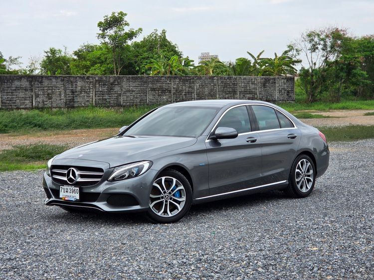 รถ Mercedes-Benz C-Class C350 สี เทา