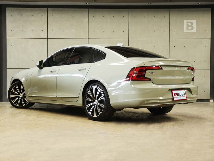 Volvo S90 2021 2.0 Recharge T8 Inscription 4WD Sedan ปลั๊กอินไฮบริด (PHEV) ไม่ติดแก๊ส เกียร์อัตโนมัติ ดำ รูปที่ 3