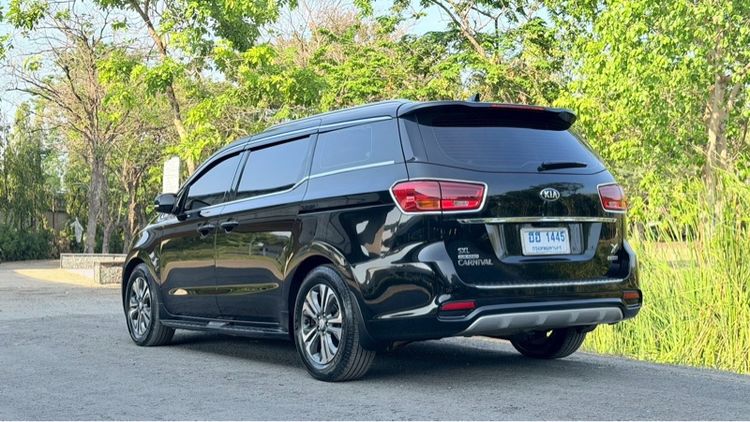 Kia Grand Carnival 2019 2.2 SXL Van ดีเซล ไม่ติดแก๊ส เกียร์อัตโนมัติ ดำ รูปที่ 4