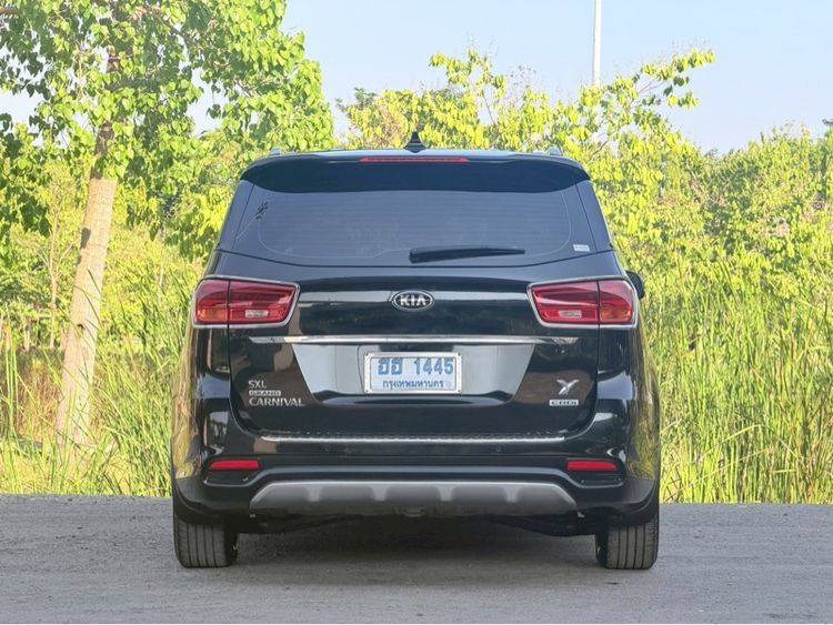 Kia Grand Carnival 2019 2.2 SXL Van ดีเซล ไม่ติดแก๊ส เกียร์อัตโนมัติ ดำ รูปที่ 2