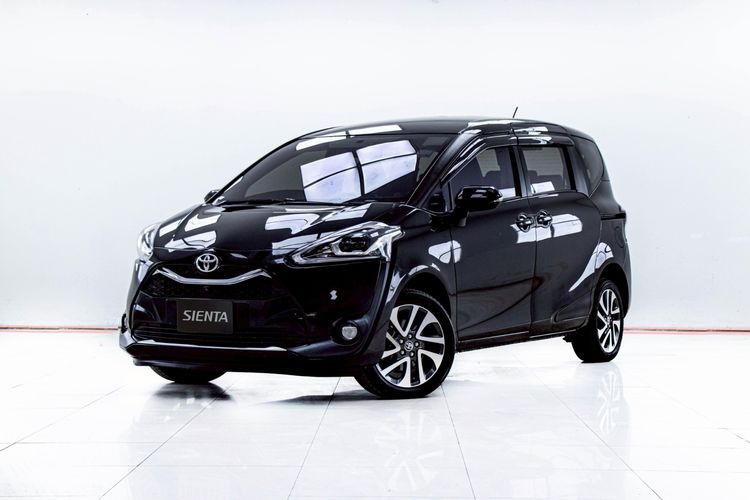 รถ Toyota Sienta 1.5 V สี ดำ