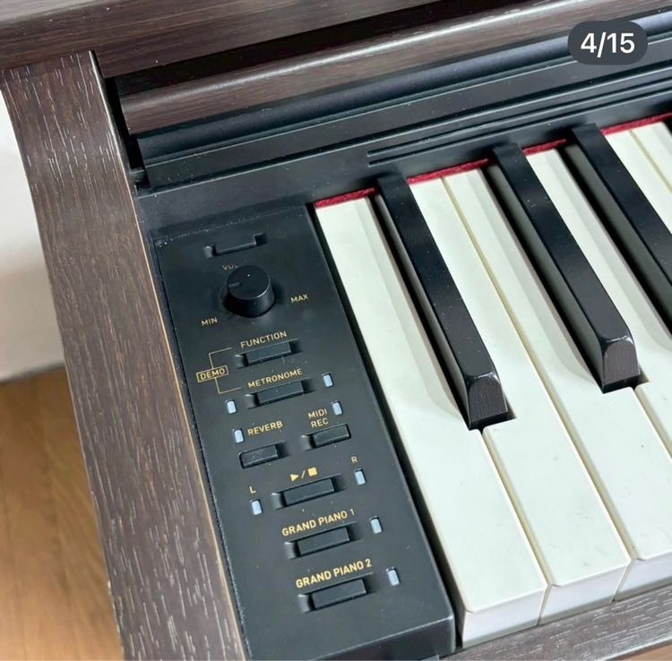 🔥Casio CELVIANO AP-270  เปียโนไฟฟ้า วัสดุดีแข็งแรงน่าใช้แนะนําเลยคะสภาพโดยรวมยังดีมาก ๆ อาจมีร่องรอยการใช้งานเดิมมาบ้างเล็กน้อย รูปที่ 4