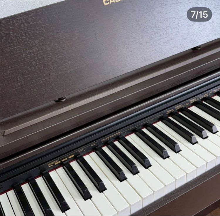 🔥Casio CELVIANO AP-270  เปียโนไฟฟ้า วัสดุดีแข็งแรงน่าใช้แนะนําเลยคะสภาพโดยรวมยังดีมาก ๆ อาจมีร่องรอยการใช้งานเดิมมาบ้างเล็กน้อย รูปที่ 7
