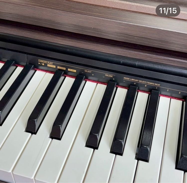 🔥Casio CELVIANO AP-270  เปียโนไฟฟ้า วัสดุดีแข็งแรงน่าใช้แนะนําเลยคะสภาพโดยรวมยังดีมาก ๆ อาจมีร่องรอยการใช้งานเดิมมาบ้างเล็กน้อย รูปที่ 11