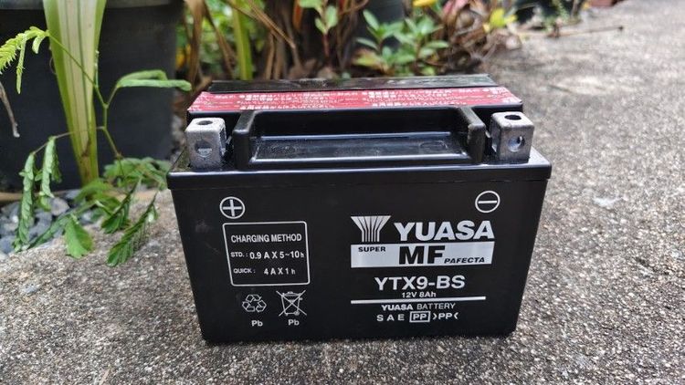 แบตเตอรี่ มอไซค์ 12v ของใหม่ ซื้อมาผิดขนาด ไม่ได้ใช้งาน ขายต่ำกว่าราคาซื้อมา