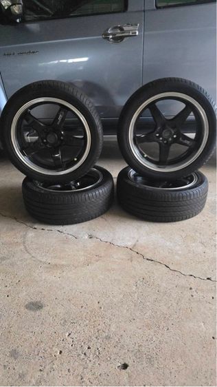 อะลูมิเนียมอัลลอย 17" Lenso ขายล้อแม็ก 17 นิ้ว พร้อมยาง Michelin