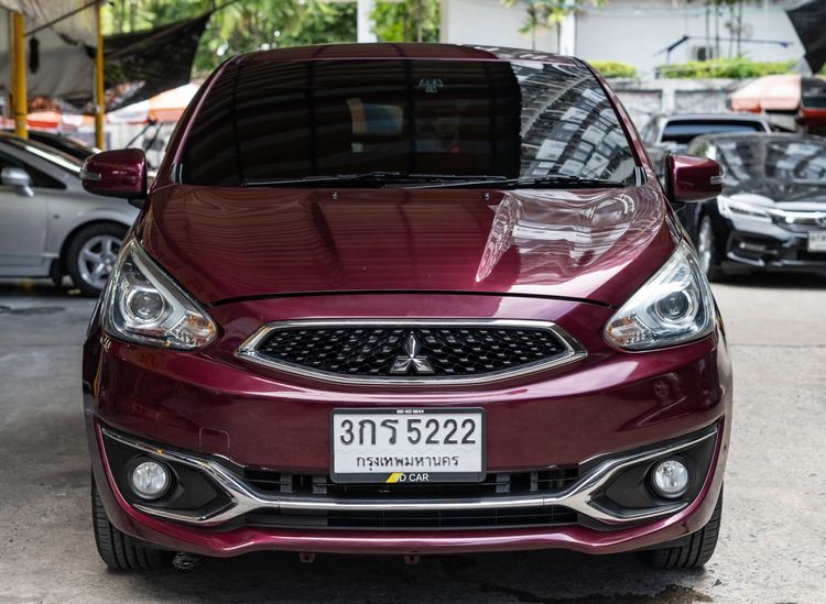 รถ Mitsubishi Mirage 1.2 GLS สี แดง