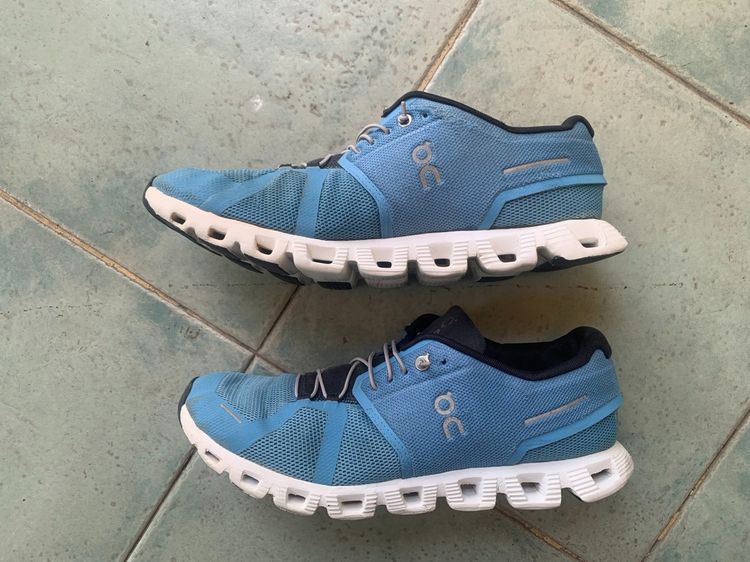 อื่นๆ รองเท้าผ้าใบ ผ้า UK 10 | EU 44 2/3 | US 10.5 น้ำเงิน On Running Cloud 5 Niagara Blue Black size 44.5 10.5 us 28.5 เซนติเมตร 