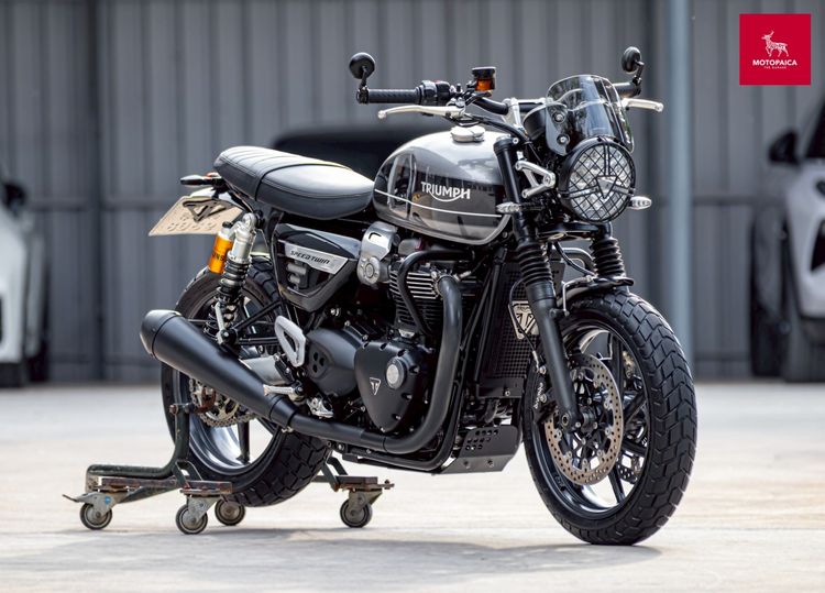 Triumph SpeedTwin1200 ปี2019 วิ่ง8,000Km. โช๊คOhlins แต่งครบ