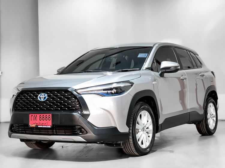 รถ Toyota Corolla Cross 1.8 Hybrid Smart สี บรอนซ์เงิน