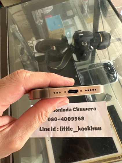 Iphone 16 Pro 128Gb Desert Titanium แบต 89 สภาพดี เดิมๆ ใช้งานปกติ ราคาเบาๆ (นิคมลำพูน) รูปที่ 4