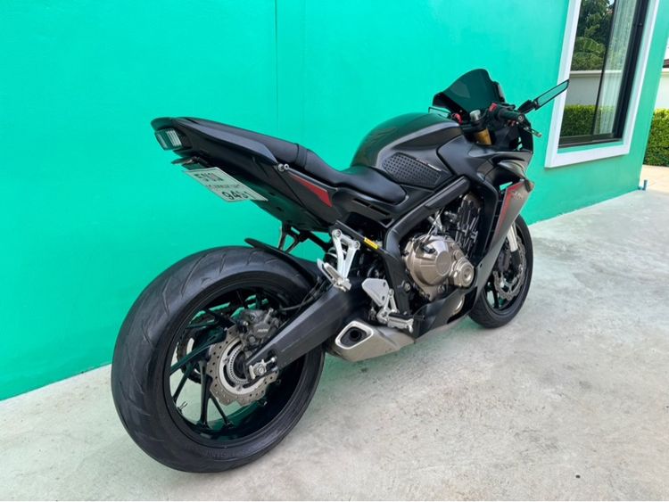 Honda CBR650F สีดำ ปี17จด18  รูปที่ 3