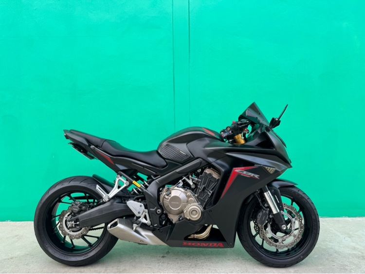 2018 Honda CBR650F สีดำ ปี17จด18 