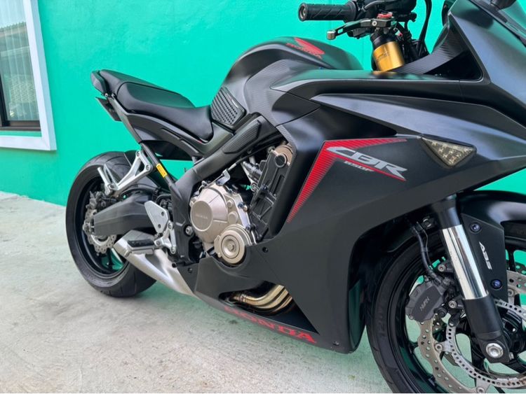 Honda CBR650F สีดำ ปี17จด18  รูปที่ 9