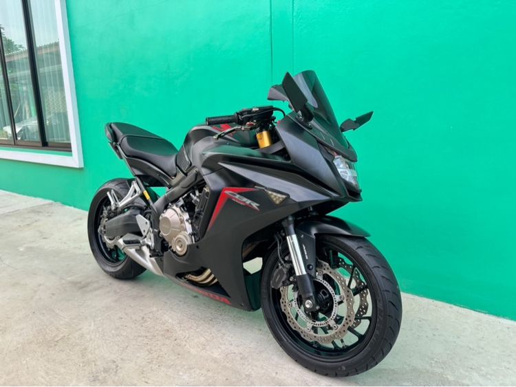 Honda CBR650F สีดำ ปี17จด18  รูปที่ 2