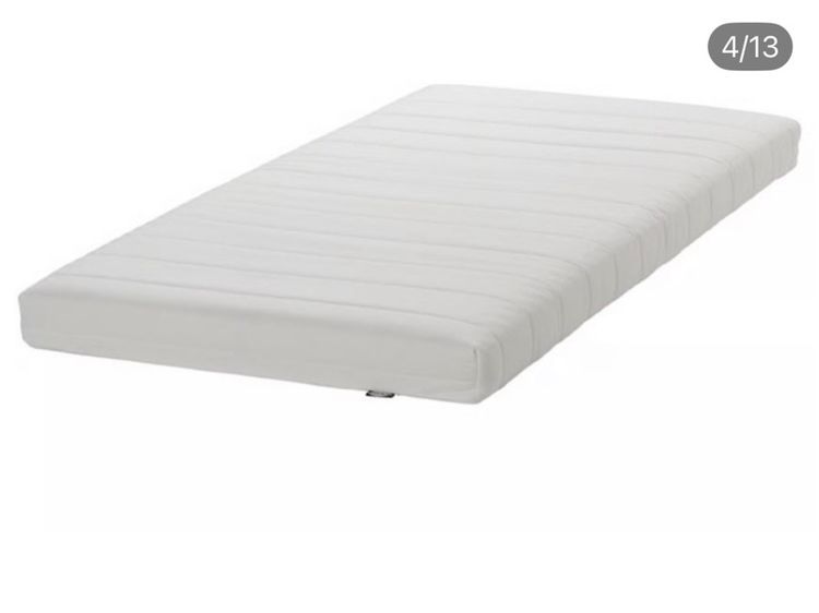 🔥IKEA SVARTA AFJALL×2  เตียงนอนสำหรับเด็กวัสดุดีแข็งแรงน่าใช้แนะเลยค่า อาจมีร่องรอยการใช้งานเดิมมาบ้าง ให้ทั้งชุดเลยค่ะ รูปที่ 4