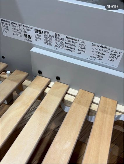 🔥IKEA SUNDVIK เตียงนอนเด็กโต สภาพยังดีมากค่า แนะเลย อาจมีร่องรอยการใช้งานเดิมมาบ้าง รูปที่ 18