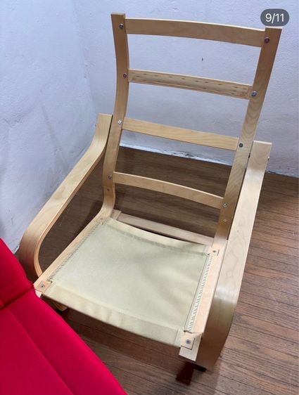 🔥 IKEA พัวแอง อาร์มแชร์, วีเนียร์เบิร์ช ฮิลลาเรียด แอนทรา สภาพดีมากๆค่าใช้งานปกติเลยน่าใช้ สวยด้วย รูปที่ 8