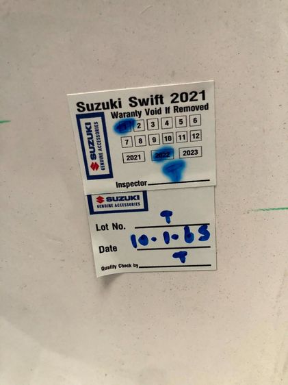 สเกิร์ตหน้า-หลัง และสปอยเลอร์หลัง Suzuki Swift 2021 รูปที่ 8