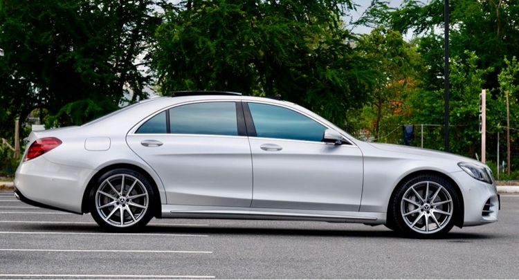 Mercedes-Benz S-Class 2021 S350 CDI Sedan ดีเซล ไม่ติดแก๊ส เกียร์อัตโนมัติ บรอนซ์เงิน รูปที่ 4