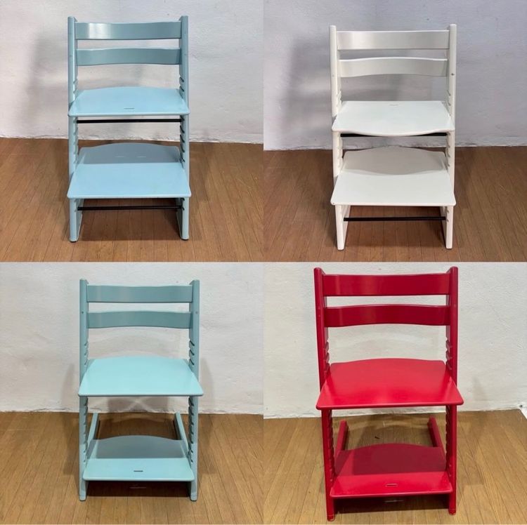 🔥STOKKE  เก้าอี้สำหรับเด็กวัสดุดีแข็งแรงน่าใช้แนะนำเลยค่ะสภาพโดยรวมดียังดี สภาพพอกันค่ะมีร่องรอยการใช้งานเดิมมา