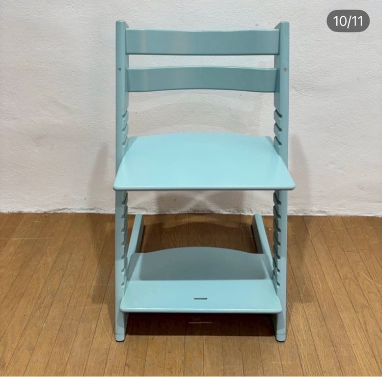 🔥STOKKE  เก้าอี้สำหรับเด็กวัสดุดีแข็งแรงน่าใช้แนะนำเลยค่ะสภาพโดยรวมดียังดี สภาพพอกันค่ะมีร่องรอยการใช้งานเดิมมา รูปที่ 10