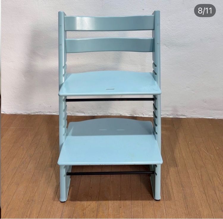 🔥STOKKE  เก้าอี้สำหรับเด็กวัสดุดีแข็งแรงน่าใช้แนะนำเลยค่ะสภาพโดยรวมดียังดี สภาพพอกันค่ะมีร่องรอยการใช้งานเดิมมา รูปที่ 8