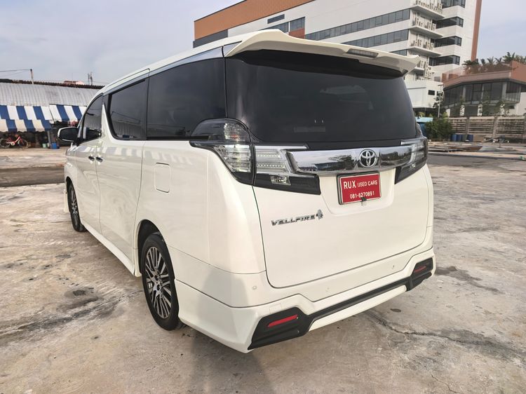Toyota Vellfire 2015 2.5 Z G Edition Van เบนซิน ไม่ติดแก๊ส เกียร์อัตโนมัติ ขาว รูปที่ 2