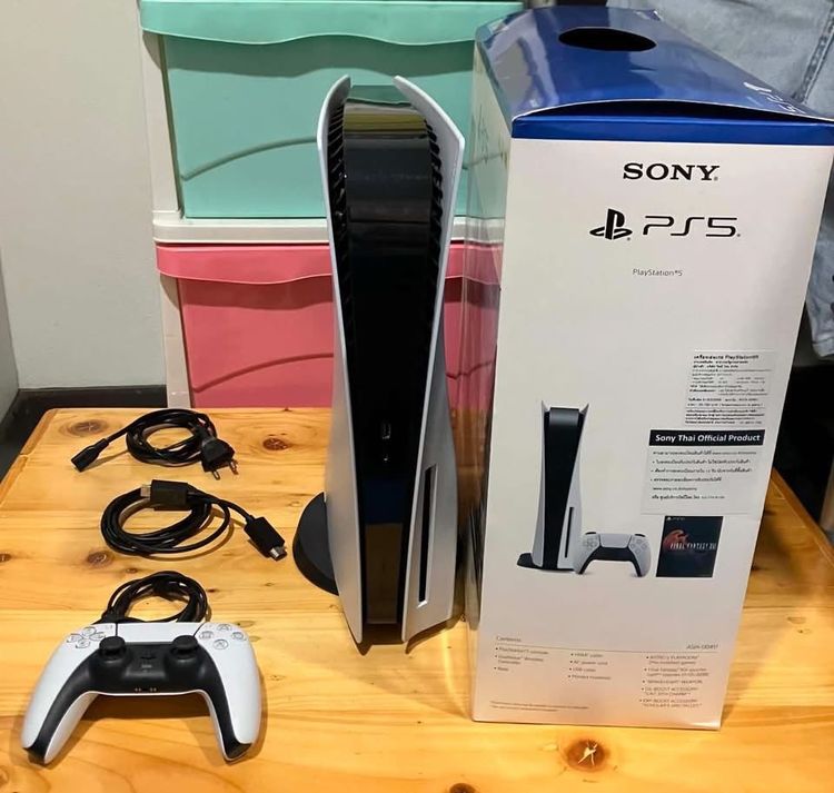 ปล่อยต่อ  PS5  ตัวอ้้วน ตัวแรก  ใส่แผ่นได้