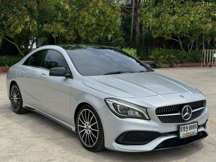 Mercedes-Benz CLA-Class 2018 CLA250 AMG Sedan เบนซิน ไม่ติดแก๊ส เกียร์อัตโนมัติ บรอนซ์เงิน รูปที่ 3