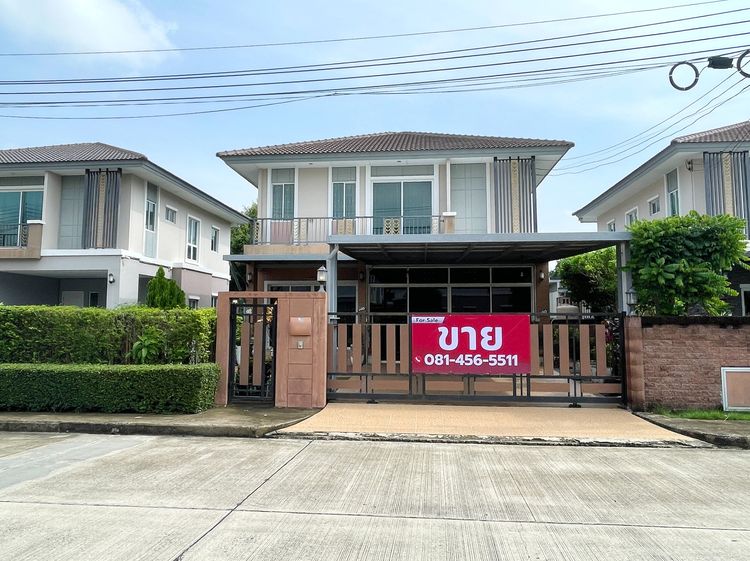 Agent Post ส่งต่อ บ้านแห่งความสุข   บ้านเดี่ยว โครงการภัสสร เพรสทีจ ลุกซ์ พัฒนาการ 44 