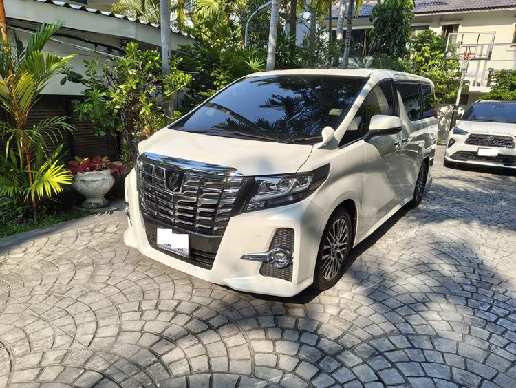 รถ Toyota Alphard 2.5 S C-Package สี ขาว