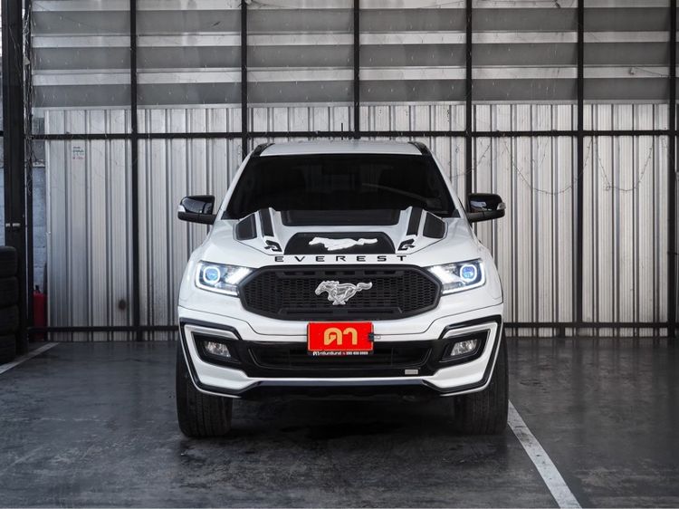 Ford Everest 2022 2.0 Titanium Sport Utility-car ดีเซล ไม่ติดแก๊ส เกียร์อัตโนมัติ ขาว รูปที่ 3