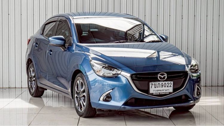 Mazda Mazda 2 2018 1.5 XD Sedan ดีเซล ไม่ติดแก๊ส เกียร์อัตโนมัติ น้ำเงิน รูปที่ 2