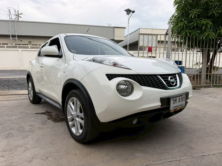 Nissan Juke 2014 1.6 V Utility-car เบนซิน ไม่ติดแก๊ส เกียร์อัตโนมัติ ขาว รูปที่ 3